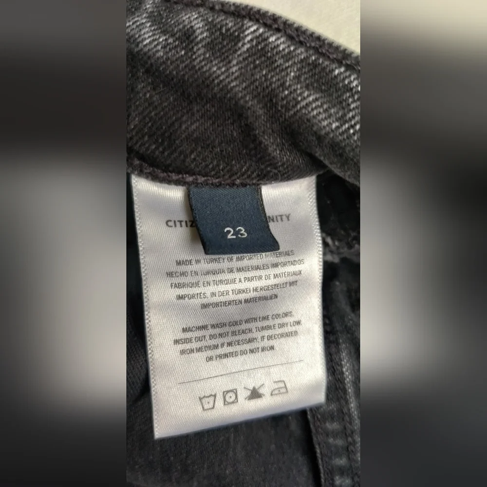 Citizens of Humanity Women's Black Jeans Size 23 - Picture 5 of 10
